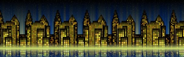 Banner of city clipart