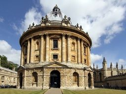 masonry Radcliffe Camera in Oxford