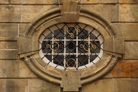 window on the tower of the town hall