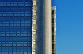 skyscraper with glass windows