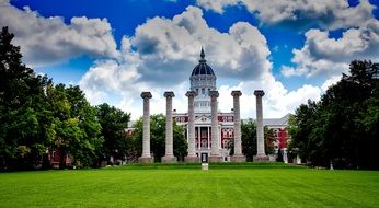 University of Missouri near green field