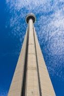 skyscraper under the blue sky in toronto