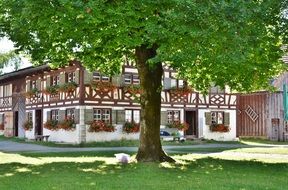 picturesque farm in germany