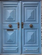 clipart of the blue doors