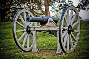 Antique cannon in Nova Scotia, Canada