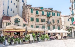 street cafe in europe