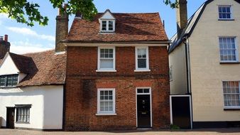 Old buildings in Hertfordshire, England