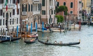 Venice Italy Gondola Grand Canal