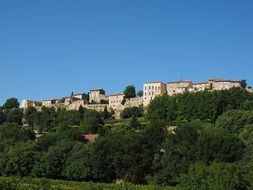 distant view of the province of Menerbes