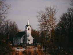 rural church building