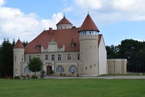 Historical romantic castle