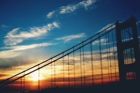 Bridge at Sunset