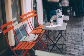 Outdoor Chairs and table