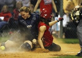 softball is a contact game