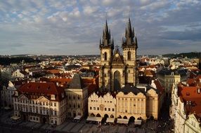 Vencel square in Prague