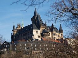 medieval castle in germany