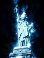 Statue of Liberty in America clipart