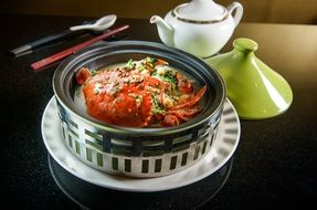 crab soup is Asian cuisine