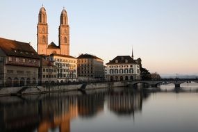 Grosmunster is one of the three most important churches in Zurich