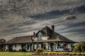 Picture of the Train Station in Canada