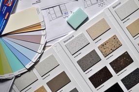 palette of colours for design