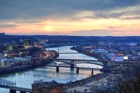 River Cityscape