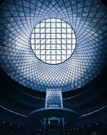 Skylight through the dome