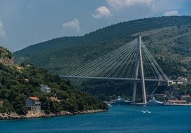 Big bridge in Croatia