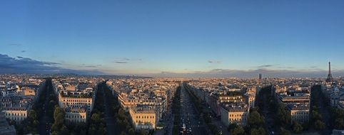 view of the city of paris