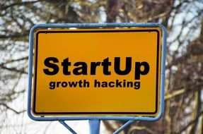 startup Sign