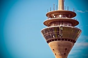 TV tower as an interesting place in Dusseldorf