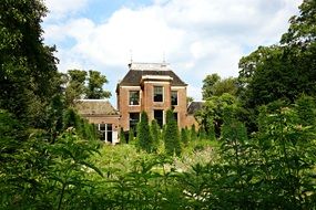 the brick manor house