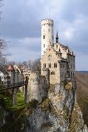 Lichtenstein castle in Germany