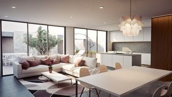 Visualization living room