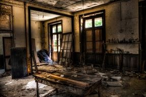 Abandonded Interior