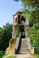 stone steps to the tower in halberstadt