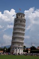 famous leaning tower of pisa in Tuscany