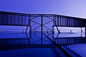 modern architecture on the roof of the building