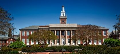 building of a chemical laboratory at Auburn University