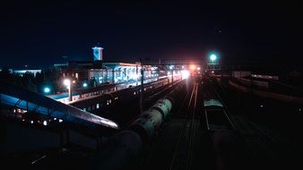 Train station in Uzbekistan