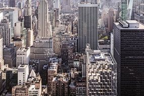 Office buildings in a city