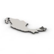 clipart of pyramid stands on mexico map