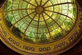 dome in parliament building in Ontario, Canada