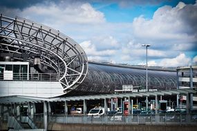 Architectural Building Of The Airport