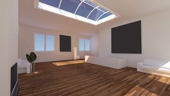 living room 3d model
