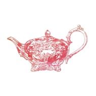 teapot with decorative elements as an illustration