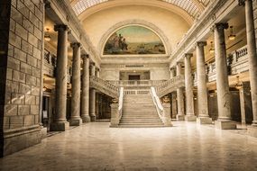 capitol interior in Salt Lake city