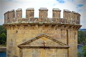top of the historic fortress