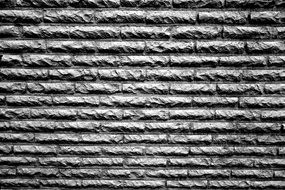 Picture of black Brick Wall