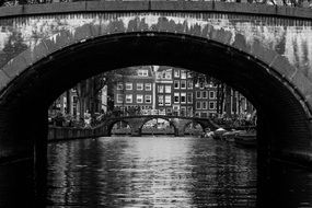 Amsterdam Black White